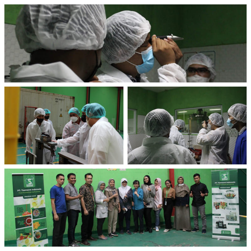 Fasilitas Produksi Modern PT. Tsamarot Indonesia - Pabrik Pengolahan Puree Buah