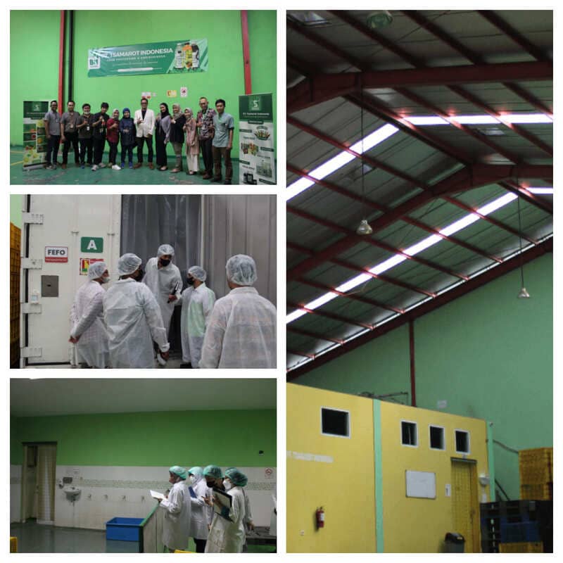 Pabrik Pengolahan Buah PT. Tsamarot Indonesia di Depok - Supplier Puree Buah Industri